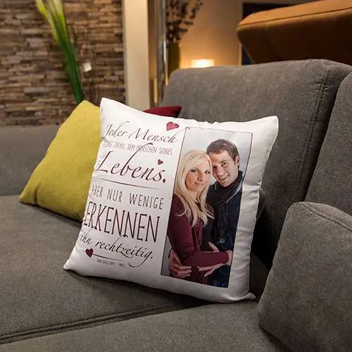 Coussin personnalisé