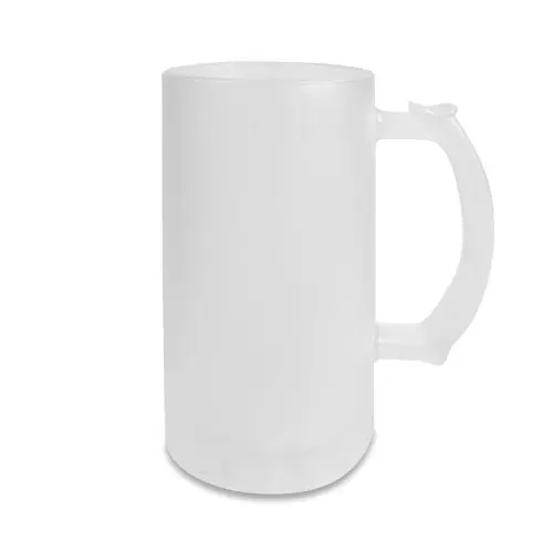 Chope en verre personnalisé