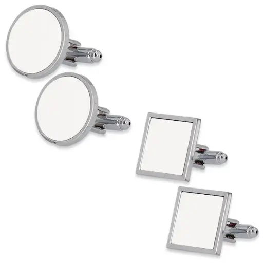 Bouton de manchette personnalisé