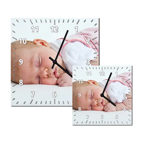 Horloge 20*20cm personnalisé